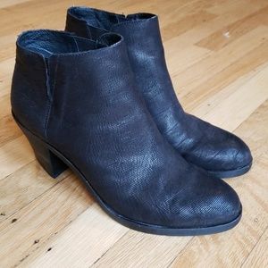 * Close out* Eileen Fisher Textured Ankle Boots
